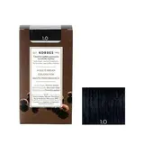 Coloration permanente huile d'argan Noir 1.0, Korres (50 ml)
