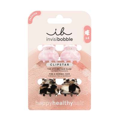 Petites pinces à cheveux CLIPSTAR Petit Four, Invisibobble (x 4)