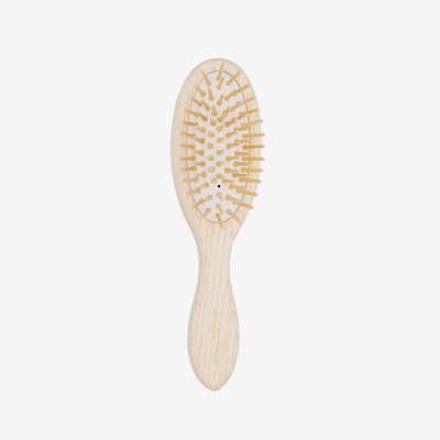 Petite brosse démêlante naturelle en bois, Andrée Jardin
