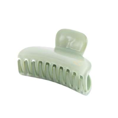Pince opaline vert d'eau petit format, Bachca (x 1)