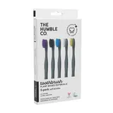 Brosses à dents végétales soft - Couleurs, The Humble co (x 5)