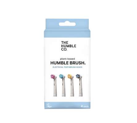 Têtes BAD Electrique Végétale - Oral B compatible, The Humble co (x 4)