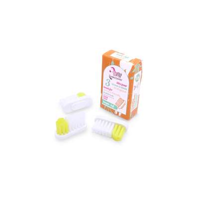 Recharge 3 têtes de brosse à dents souple, Lamazuna (x 3)