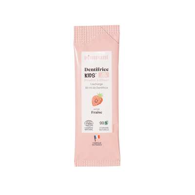 Dentifrice fraise kids poudre à diluer, Pimpant (8 gr)