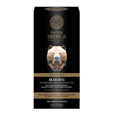 L'Accolade de l'Ours Gel nettoyant revigorant visage, Natura Siberica (150 ml)