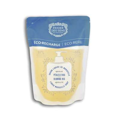 Eco recharge savon liquide - Iris, Panier des sens (500ml)