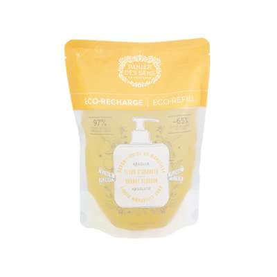 Eco recharge savon liquide - Fleur d'oranger, Panier des sens (500ml)