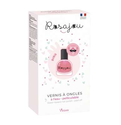 Vernis pour enfant - Rose Rubis, Rosajou  (5 ml)