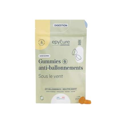 Gummies anti ballonement sans sucre, Epycure (x 60)