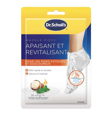 Masque pieds apaisant et revitalisant, Scholl
