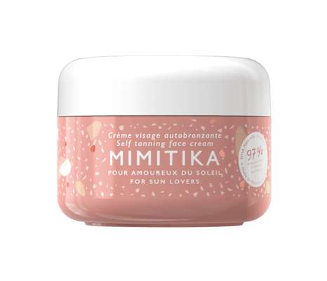 Crème visage autobronzante, Mimitika (50 g)