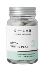 Détox Ventre Plat Équilibre & Microbiote, D-Lab Nutricosmetics