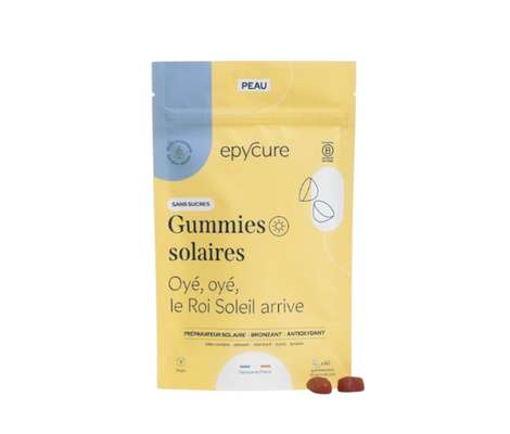 Gummies solaires sans sucre, Epycure (x 60)