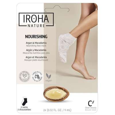 Masque pieds nourrissant, IROHA (x 1 paire)