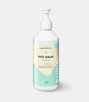 Savon liquide Petit Grain, Kerzon (500 ml)