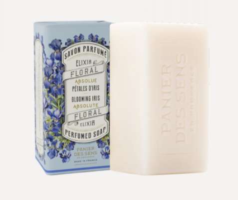 Savon végétal - Iris, Panier des sens (150 g)