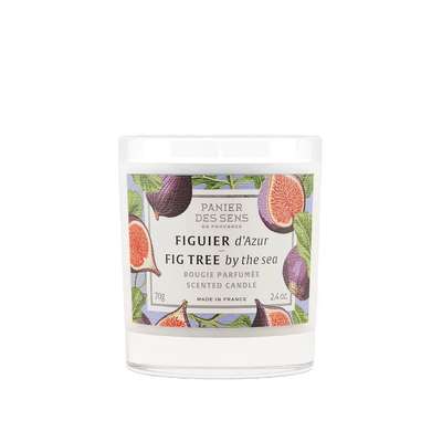 Bougie parfumée - Figuier d'azur, Panier des sens (275 g)