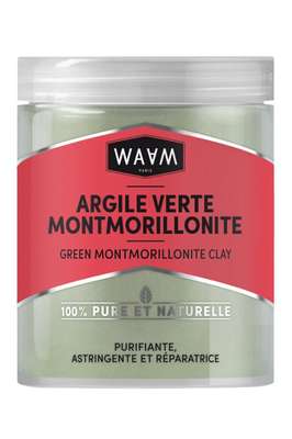 Argile verte montmorillonite, Waam (250 g)