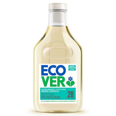 Lessive liquide universelle Chèvrefeuille et Jasmin, Ecover (1L = 28 lavages)