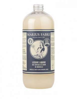 Lessive liquide aux copeaux de Savon de Marseille, Marius Fabre (1 L)