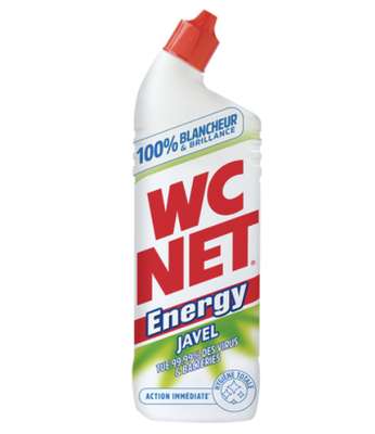 Gel javel action immédiate, WC Net Energy   (750 ml)
