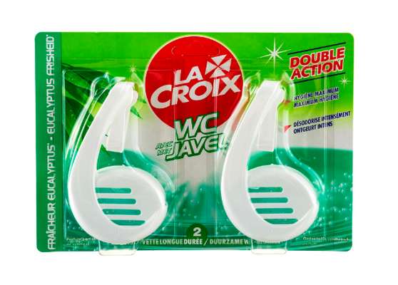 Blocs WC avec javel eucalyptus, Lacroix (x 2)