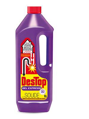 Gel nettoyant déboucheur express, Destop (950 ml)