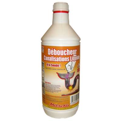 Déboucheur canalisation liquide, Mieuxa (1 L)