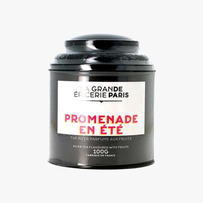 Thé Pu'Er Promenade Un Été aromatisé aux fruits, La Grande Epicerie de Paris (100 g)