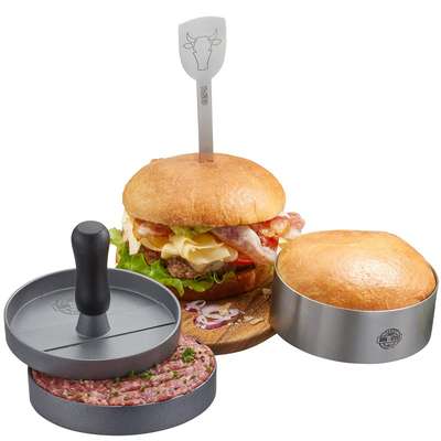 Kit à burger 3 pièces - BBQ, Gefu