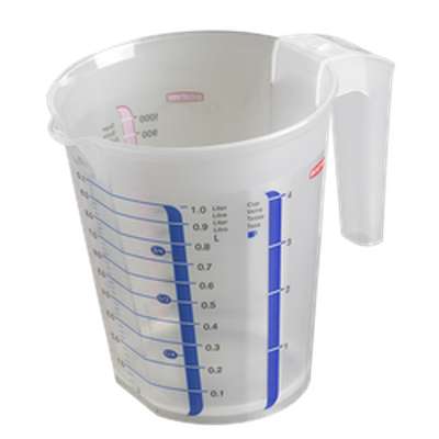 Pot doseur transparent (1 L)