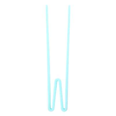 Baguette d'apprentissage pour Sushis - bleu clair, Rice (x 1)