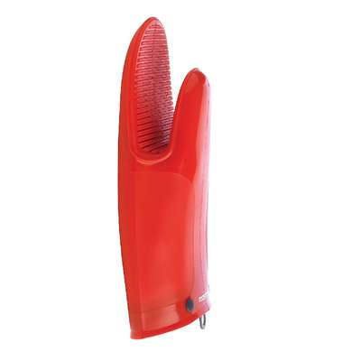 Gant silicone et textile - sans bpa Rouge, Mastrad