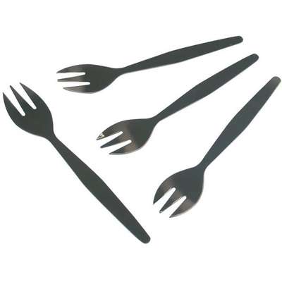 Lot de 4 fourchettes à huîtres en inox, Metaltex
