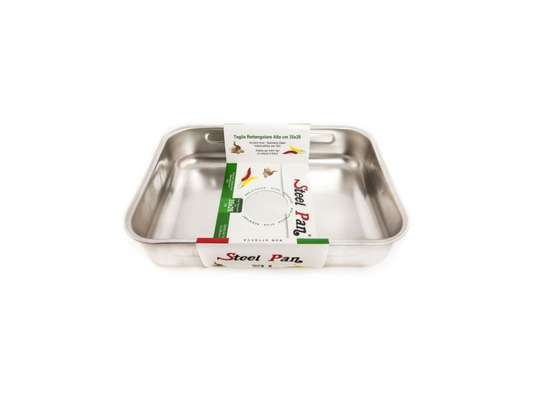 Plat à four haut 35x26cm, Steel Pan