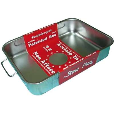 Plat à four haut 40x28cm, Steel Pan