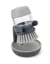 Brosse à vaisselle avec réservoir - gris Palm Scrub, Joseph Joseph