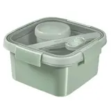 Lunch box carrée smart éco line avec couverts (1.1 L)
