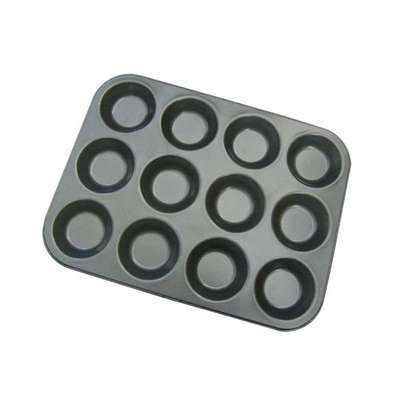 Moule à tartelettes x12 anti-adhésif, De Buyer