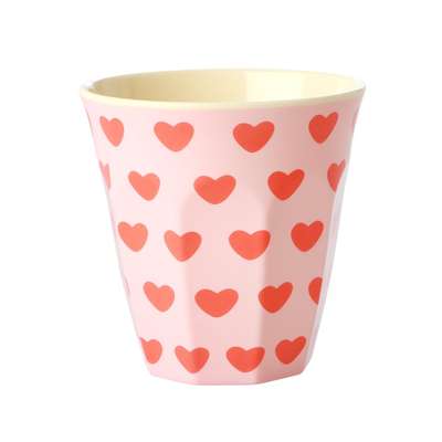 Gobelet Melamine Medium Sweet Heart, Rice (250ml)