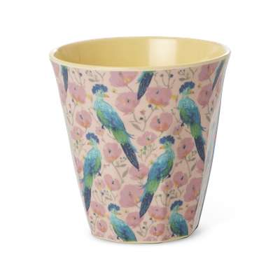 Gobelet Melamine Medium Motif Exotique, Rice (250ml)