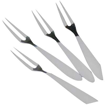 Lot de 4 fourchettes à escargots, Metaltex