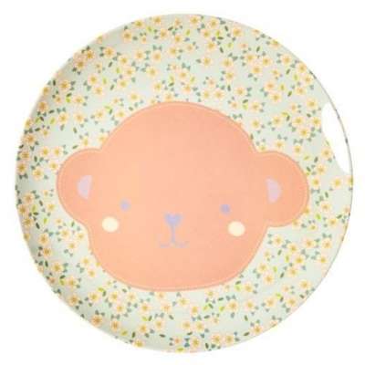 Assiette mélamine Singe, Rice