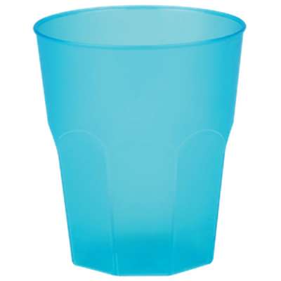 Gobelet cocktail glass en polypropylène turquoise 9,4 x 8,3 cm 35 cl (x 1)