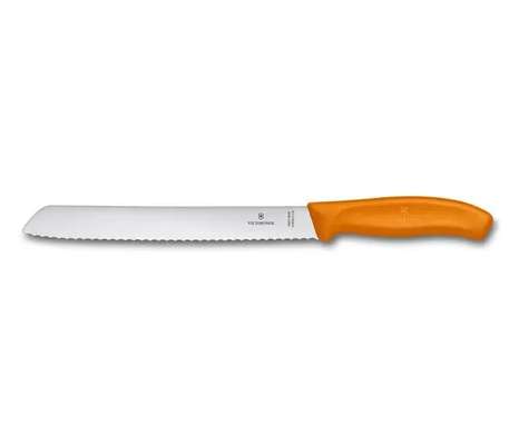 Couteau à pain SwissClassic 21 cm - orange, Victorinox