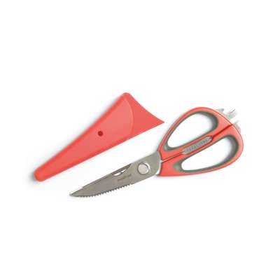 Ciseaux multifonctions avec support magnétique Rouge, Mastrad