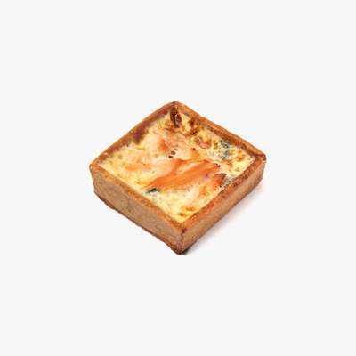 Quiche saumon épinards individuelle, La grande épicerie de Paris (100g)