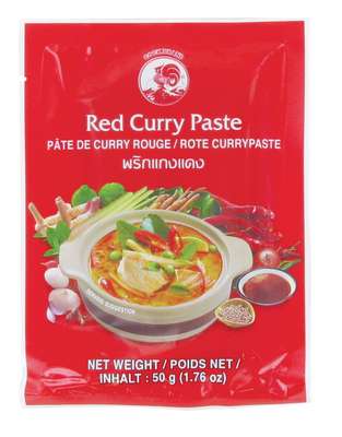 Pâte de curry rouge, Cock (50 g)