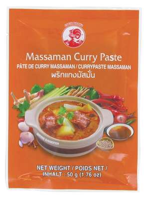 Pâte de curry massaman, Cock (50 g)