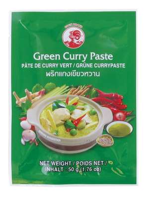 Pâte de curry vert, Cock (50 g)